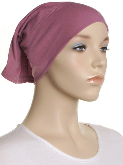 Rose Plain Cotton Tube Underscarf - Hijab Store Online